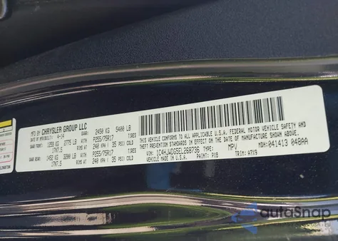 2014 Jeep Wrangler Unlimited Sport z USA, uszkodzony, nr VIN 1C4HJWDG5EL268736